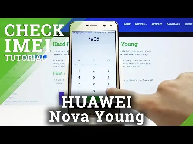 'Video thumbnail for How to Locate IMEI Number in HUAWEI Nova Young – IMEI & SN'