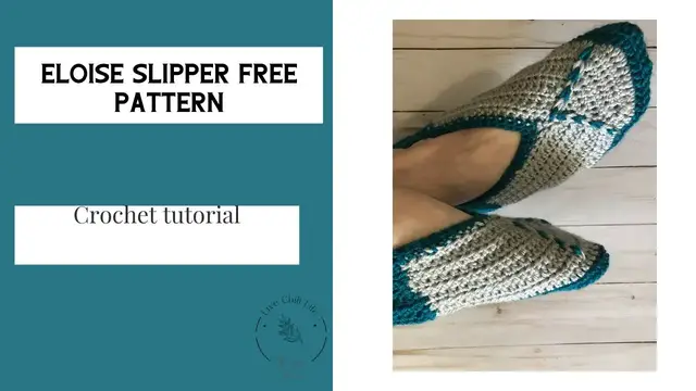 Video thumbnail for How to crochet the Eloise slipper