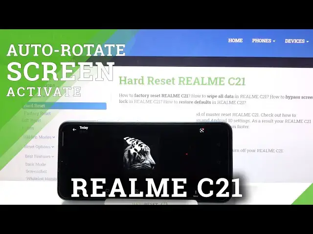 'Video thumbnail for How to Rotate Screen in REALME C21 - Turn On Auto Rotation'