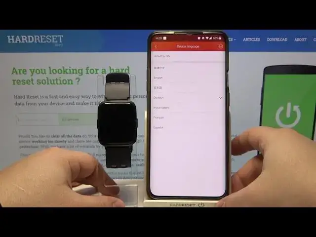 Video thumbnail for How to Change Language in HOMVILLA Fitness Tracker – Language List