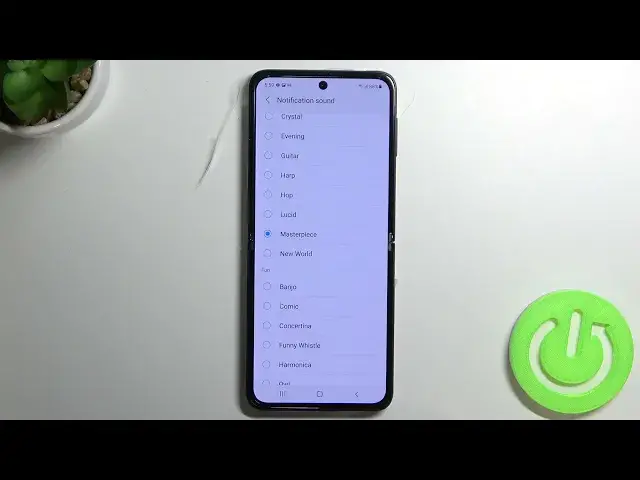 Video thumbnail for How to Change Notifications Sound in SAMSUNG Galaxy Z Flip3 5G - Sound Settings