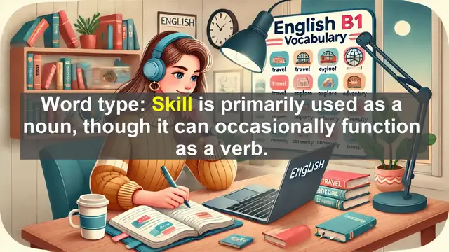 Video thumbnail for 2500 Must Know CEFR B1 Vocabulary - What Is Skill? Understanding Its Meaning and Importance