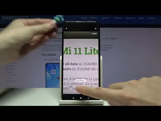 Video thumbnail for How to Record Slow Motion Videos Using the Camera on the XIAOMI Mi 11 Lite