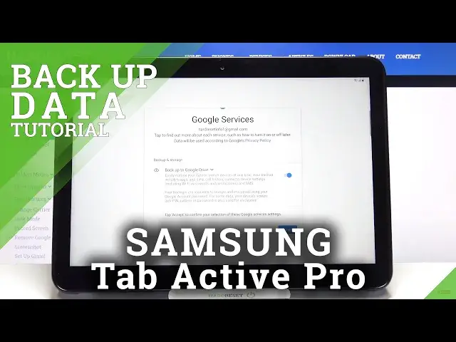 Video thumbnail for How to Enable Google Backup in SAMSUNG Galaxy Tab Active Pro – Back up Data