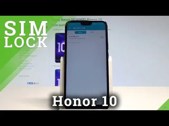 'Video thumbnail for How to Set Up SIM Lock on Honor 10 - Configure PIN Protection |HardReset.Info'