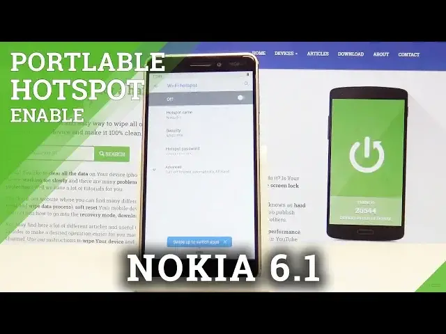 'Video thumbnail for How to Use Portable Hotspot in NOKIA 6.1 - Network Sharing'