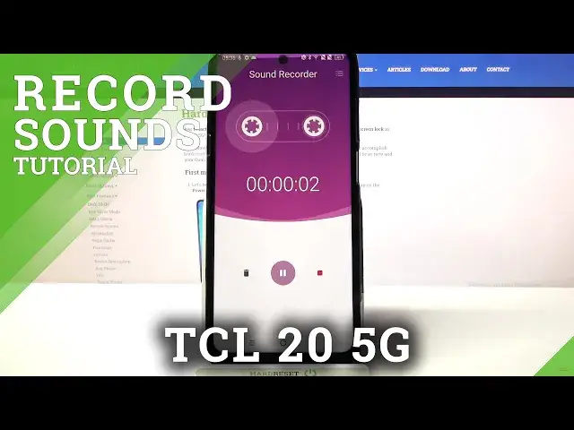 'Video thumbnail for How to Record Sounds in TCL 20 5G – Use Voice Recorder'