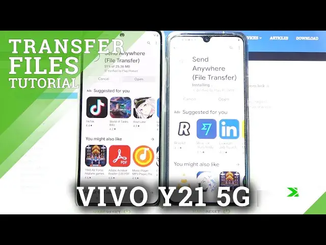 Video thumbnail for How to Transfer Files from an Android Device to VIVO V21 5G - Use Send Anywhere App