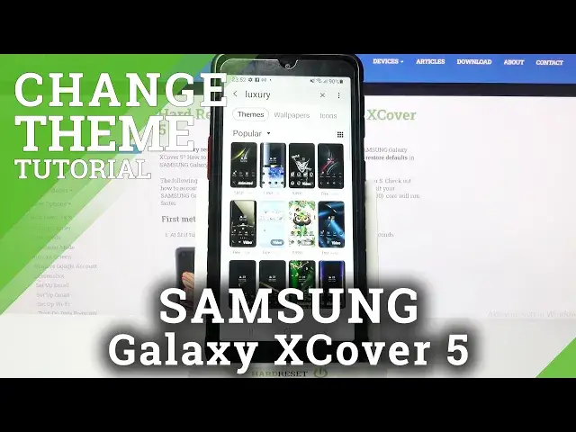 Video thumbnail for How to Change Device Theme on SAMSUNG Galaxy XCover 5 – Apply New Device Theme