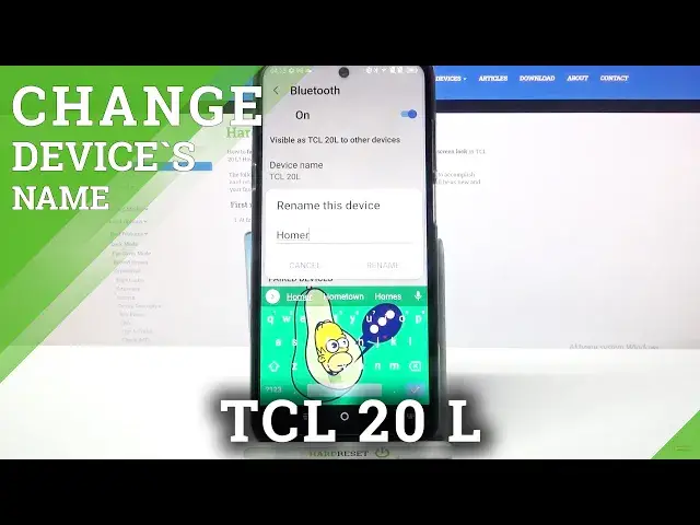 Video thumbnail for How to Change Device Name on TCL 20 L - Rename Android Device