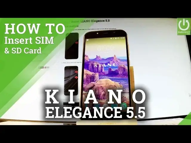 'Video thumbnail for How to Insert SIM & SD Card in KIANO Elegance 5.5 - Install SIM Card'