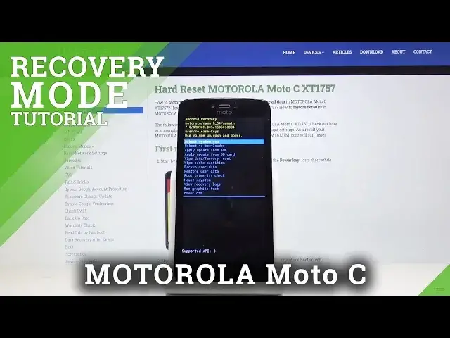 'Video thumbnail for How to Activate Recovery Mode in MOTOROLA Moto C - Android System Recovery'