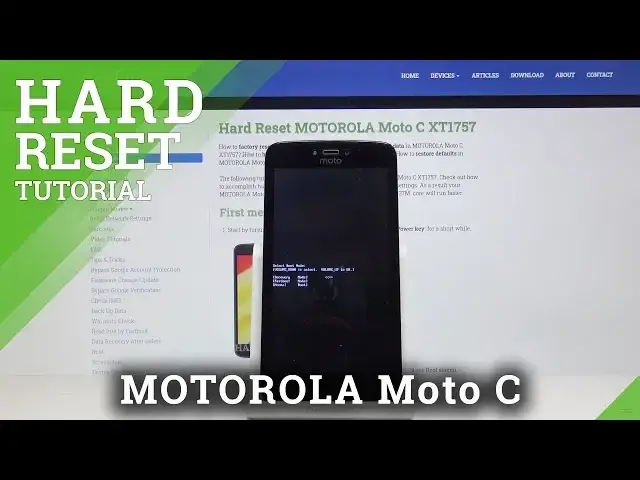 'Video thumbnail for Hard Reset MOTOROLA Moto C - Bypass Screen Lock / Wipe Data'