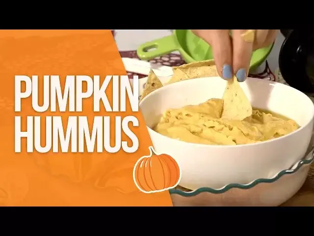 Video thumbnail for Real Food Live | Pumpkin Hummus