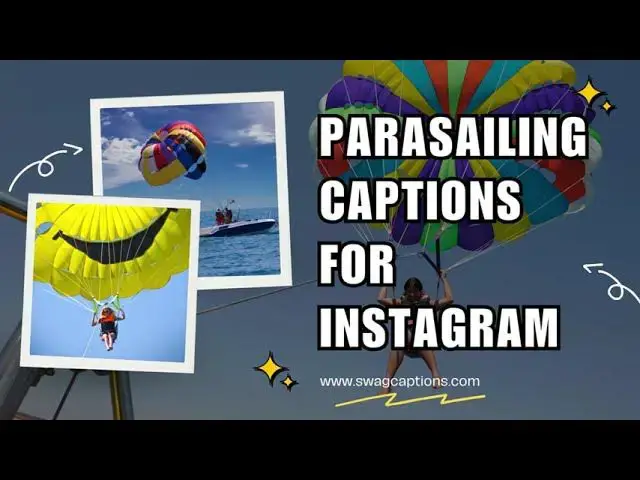 Video thumbnail for Parasailing Captions for Instagram