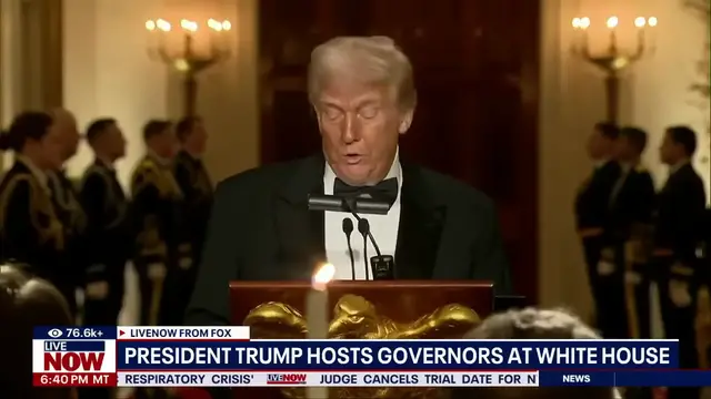Video thumbnail for Trump Welcomes GOP and Democratic Governors to the White House for Unprecedented Meeting!