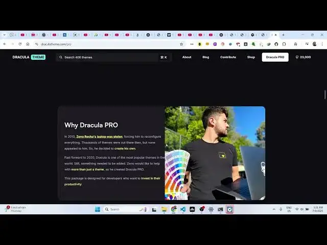 Video thumbnail for VSCode IDE Dracula Pro Theme Example Video