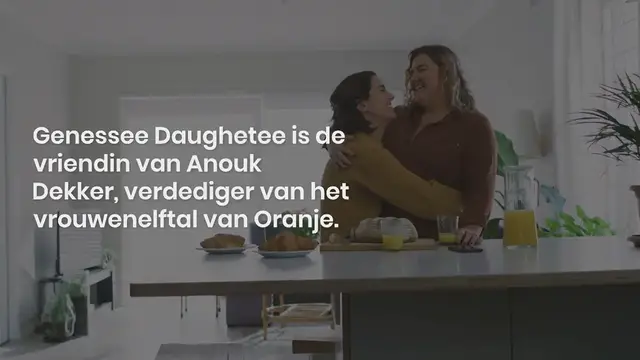 Video thumbnail for Genessee Daughetee vriendin van Anouk Dekker: