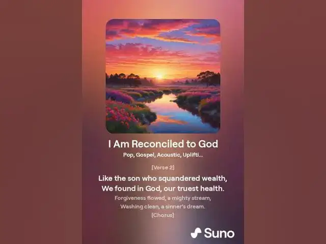 Video thumbnail for I Am Reconciled to God