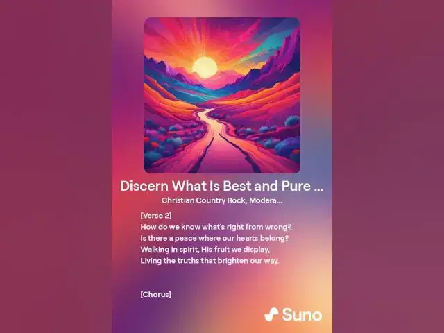 Video thumbnail for Discern What Is Best and Pure and Blameless for the Day of Christ