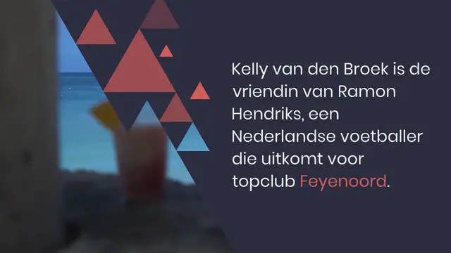 Video thumbnail for Kelly van den Broek vriendin van Ramon Hendriks: