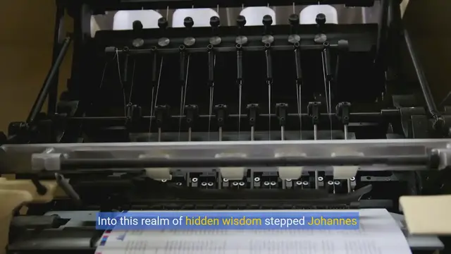 Video thumbnail for Revolution in Ink: How the Printing Press Changed the World