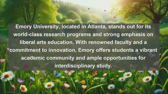 Video thumbnail for Exploring Education Excellence: Top 10 Favorite Universities in Georgia