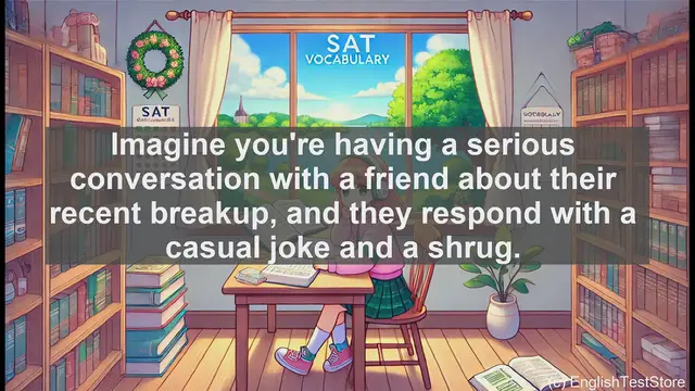 Video thumbnail for 5000 Must Know SAT Vocabulary - Understanding 'Flippant': SAT Vocabulary Explained