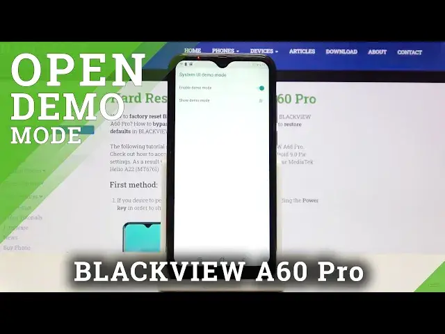 Video thumbnail for BLACKVIEW A60 Pro – Enable / Use Demo Mode