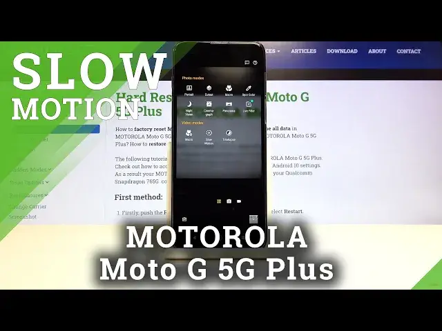 Video thumbnail for How to Record in Slow Motion on Motorola Moto G 5G Plus- Recording Options