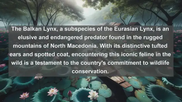 Video thumbnail for Unveiling North Macedonia's Wildlife Wonders: Top 10 Native Animals Revealed!