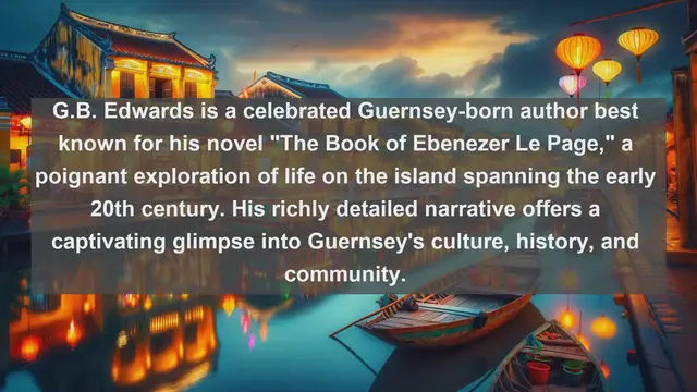 Video thumbnail for Uncovering Literary Gems: Top 10 Renowned Writers from Guernsey