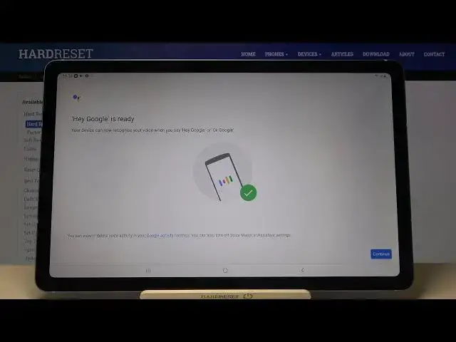 Video thumbnail for How to Activate Hey Google of Samsung Galaxy Tab S6 Lite Google Assistant – Enable Voice Assistant