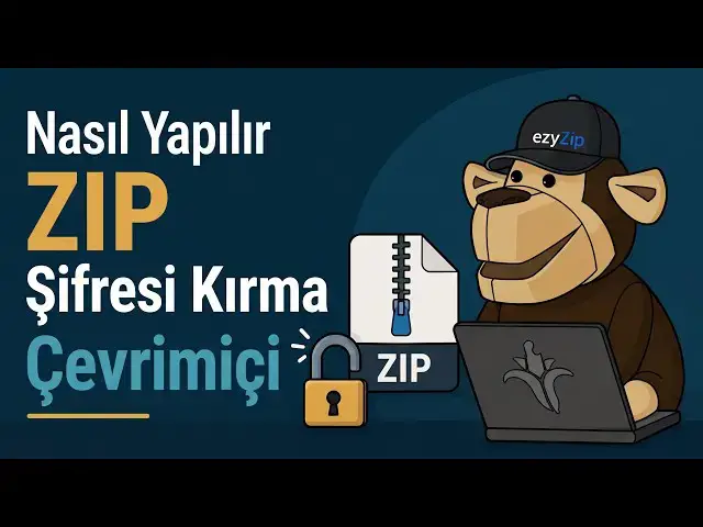 Video thumbnail for 📦 ZIP Parolası Çevrimiçi Ücretsiz Nasıl Kırılır | Yazılım Kurulumu Gerekmez