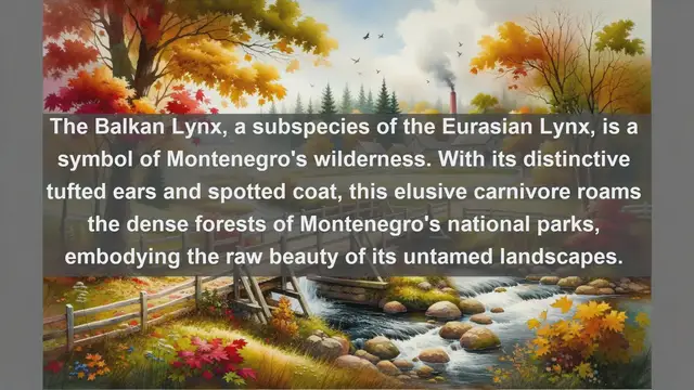 Video thumbnail for Discover Montenegro's Natural Treasures: Top 10 Native Animals in Montenegro