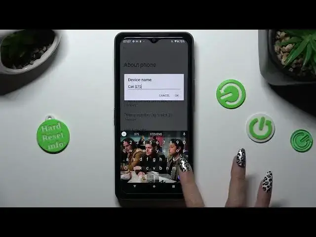 Video thumbnail for How to Change Name of CAT S75?