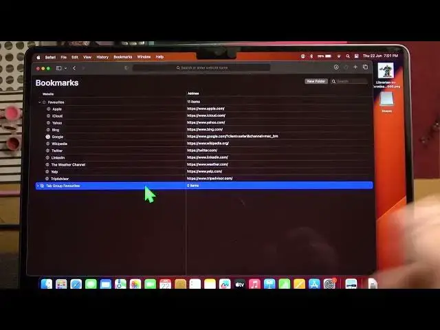 'Video thumbnail for How To Manage Bookmarks In Macbook Air M2 2023'