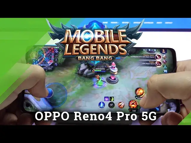 Video thumbnail for Test Game Mobile Legends on OPPO Reno4 Pro 5G | Snapdragon 765G | 8GB RAM | Gameplay - FPS Check
