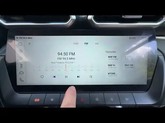 Video thumbnail for MG ZS – How to Change Radio Station