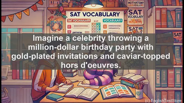 Video thumbnail for 5000 Must Know SAT Vocabulary - SAT Vocabulary: Understanding 'Extravagance'