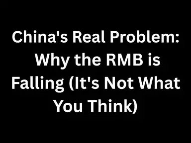 'Video thumbnail for China's Real Problem: Why the RMB is Falling (It's Not What You Think)'