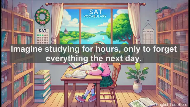 Video thumbnail for 5000 Must Know SAT Vocabulary - Retention: The Key to Academic Success