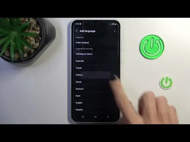'Video thumbnail for How to Change the System Language on SAMSUNG Galaxy F54'
