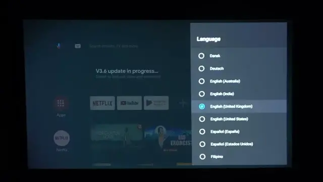 Video thumbnail for How To Change Language On Epson Smart TV Projector