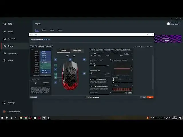 'Video thumbnail for How To Customize CPI & DPI Levels In Steelseries Aerox 5 Wireless'