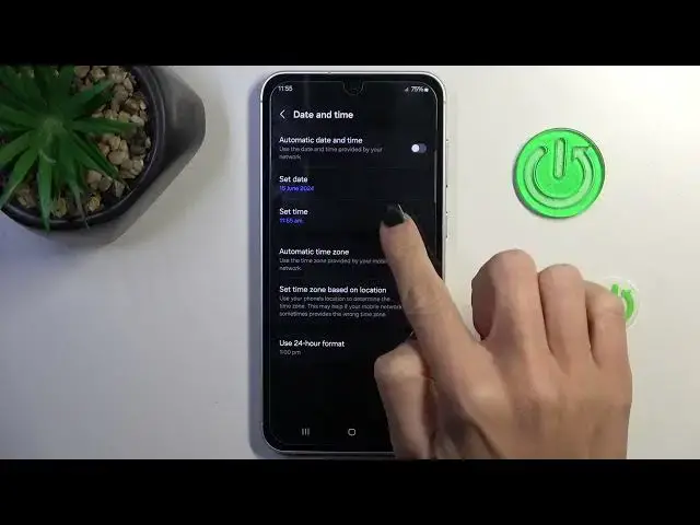 'Video thumbnail for How to Change Date & Time on SAMSUNG Galaxy F54'