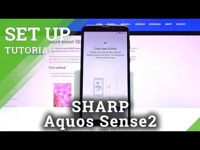Video thumbnail for How to Set Up SHARP Aquos Sense2 – Initialization Process