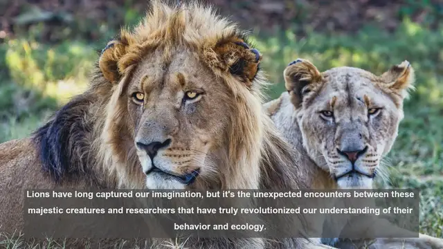 Video thumbnail for 10 Surprising Lion Encounters That Changed Science