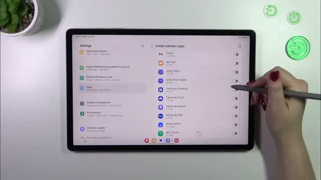 Video thumbnail for How to Safely Allow Unknown Sources on Your SAMSUNG Galaxy Tab S9 Plus 5G