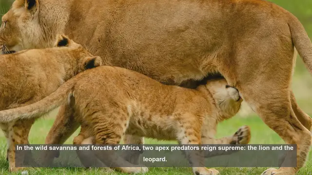 Video thumbnail for 10 Rare Lion-Leopard Encounters in Africa
